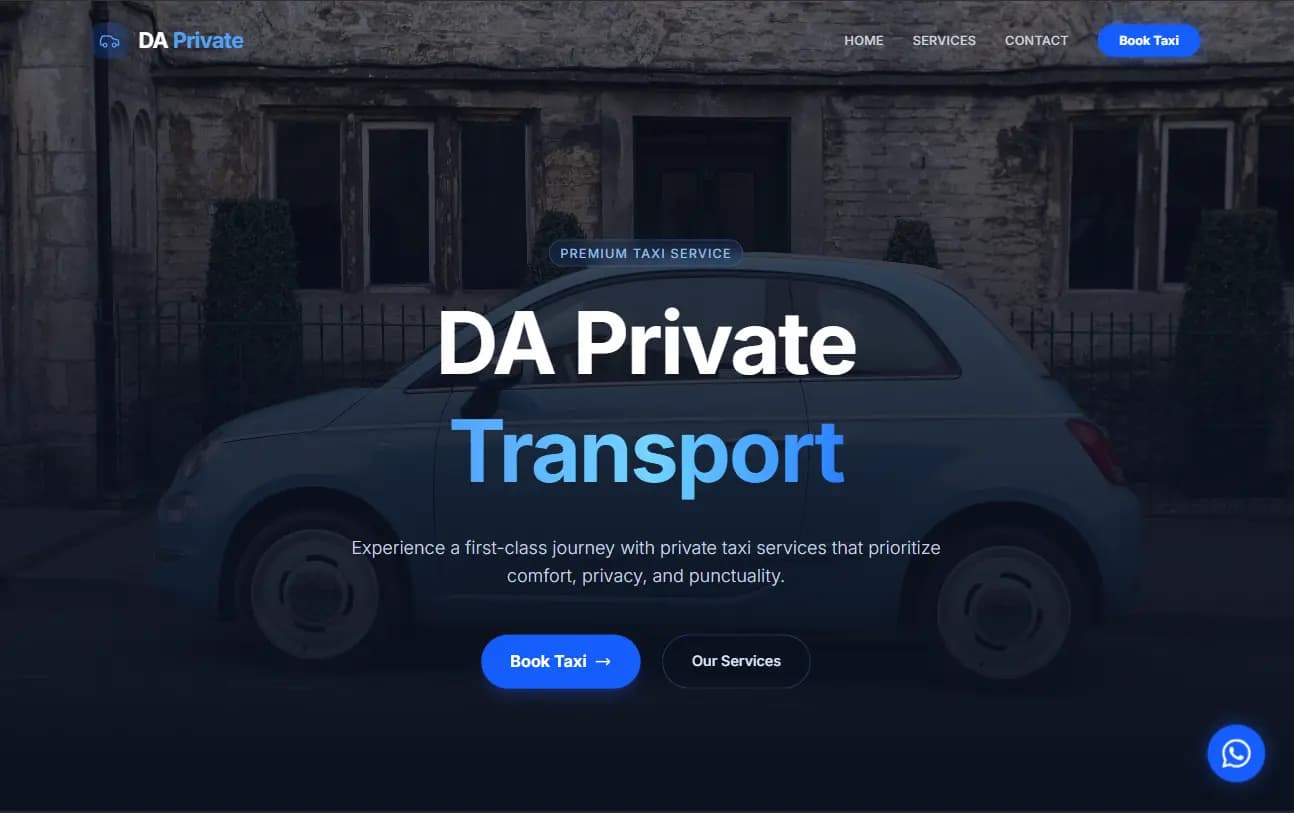 DA Private Transport Project